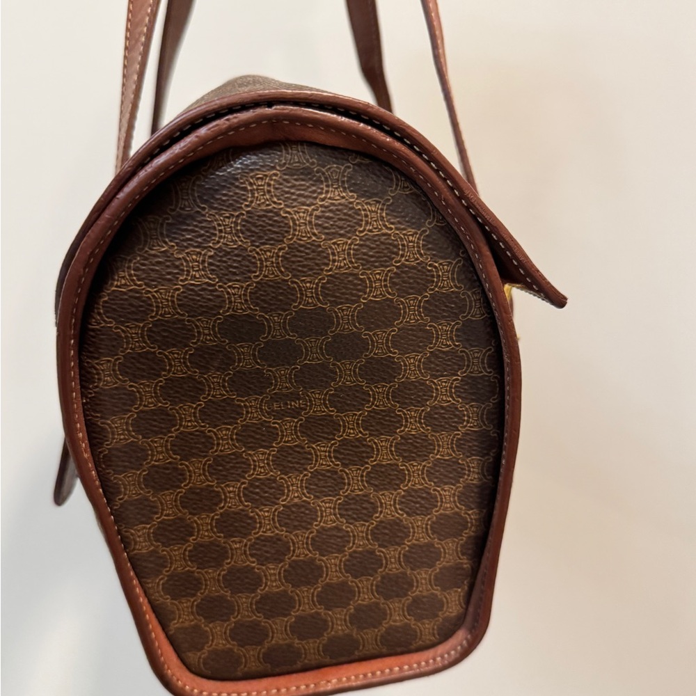 Authentic Celine Triomphe Top Handle Boston Bag - Picture 4 of 8